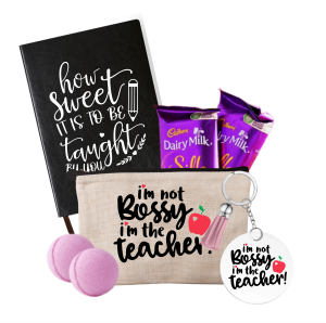 Teacher Pencil Case with Note Book