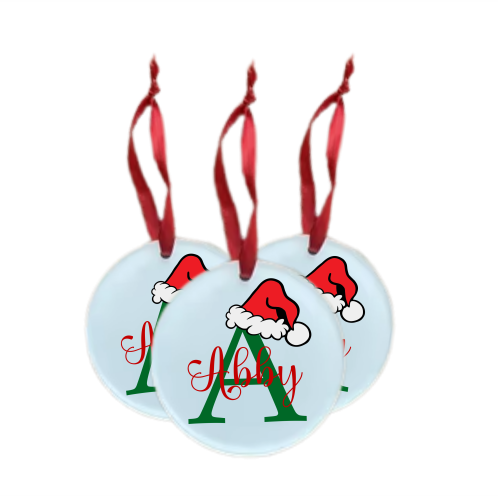 Acrylic Round Ornament