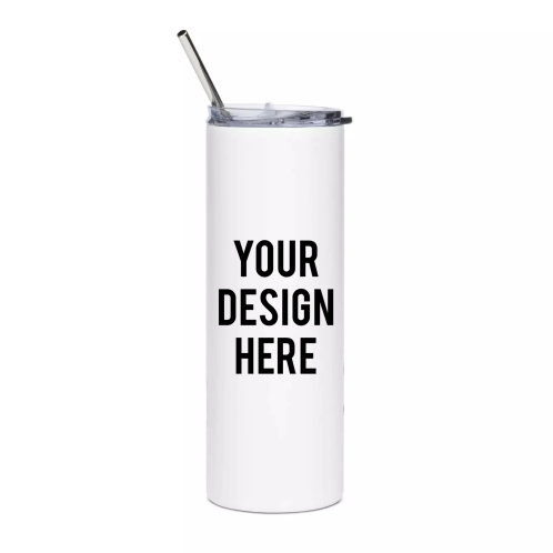 Skinny Tumbler with Straw