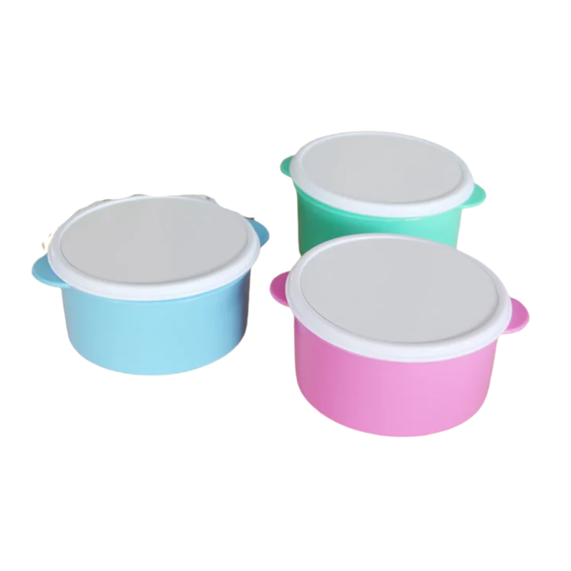 Round lunch box